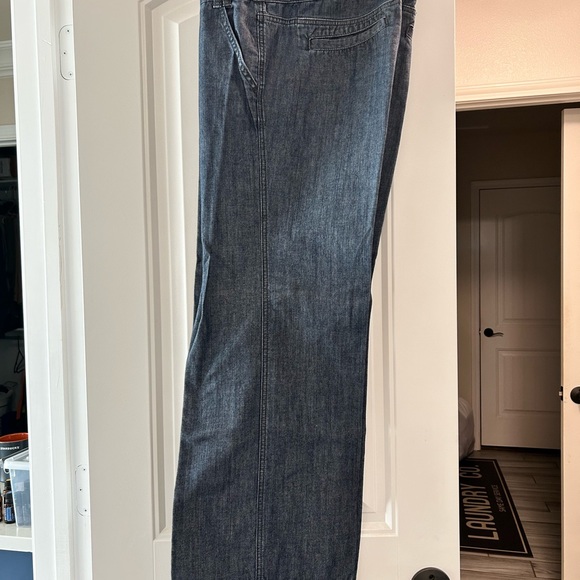 Denim slacks. Wide legged. New York & Co - Picture 2 of 5